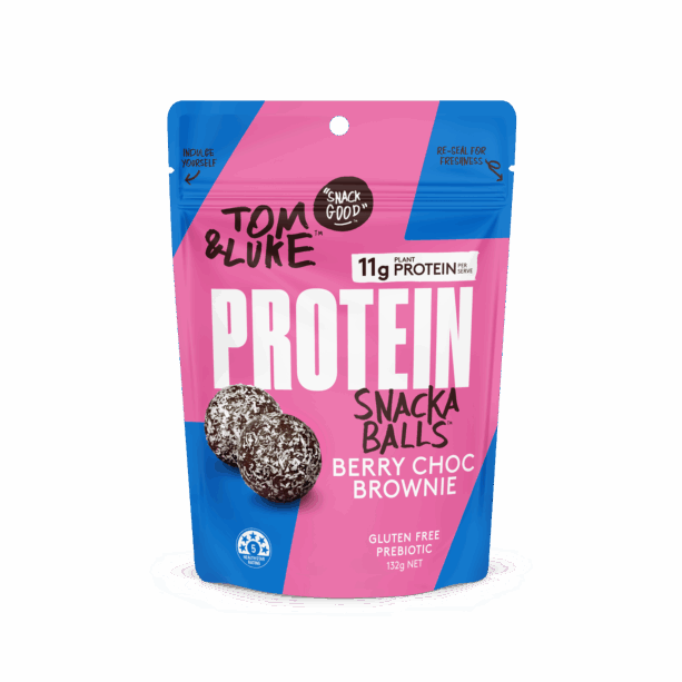 Berry Choc Brownie Snackaballs